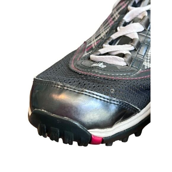 8 Nike Air Tongueless Golf Shoe Women's Shoes Gray Pink 335942-010 - Picture 10 of 11